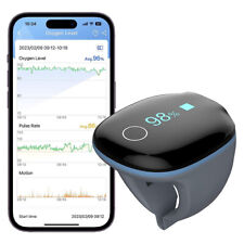 Wellue O2Ring Continuous Pulse Oximeter Oxygen Monitor Bluetooth App PC Reports