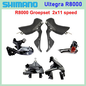 Shimano Ultegra R8000 Groupset 2x11 Speed Dual Control Lever Caliper Derailleur