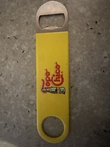 Topo Chico Mineral Water Yellow Bottle Opener 7 Inch 