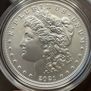 2021 CC Morgan Silver Dollar ~ FOUND AT ESTATE SALE ~ CARSON CITY ~ INCLUDES OGP