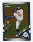 2021 Topps Chrome Tony Gonsolin Rookie Cup #183 Los Angeles Dodgers