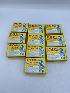 Vintage Pop Pop Snappers novelty trick NIB set of 10 original boxes