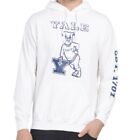 Yale University Bulldogs Football Hooded Sweatshirt Size Mens Small S White NEW