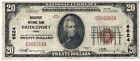 New ListingBridgeport OH-Ohio $20 1929 T-1 National Bank Note Ch #6624 Bridgeport NB