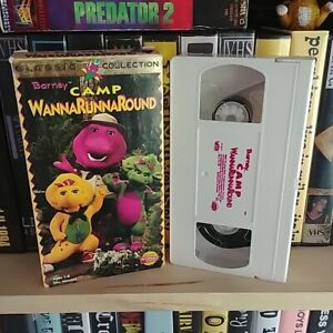 Barney’s Camp WannaRunnaRound Classic Collection VHS Video Tape Sing Along Songs