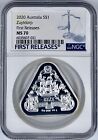 2020 Australia $1 Zuytdorp Shipwreck Silver Coin NGC MS 70 First Releases