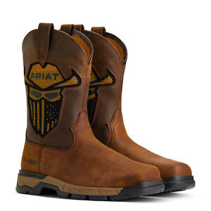 Ariat® Men's Rebar Flex Western VentTEK™ Work Boots 10040436