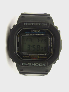 Casio G-Shock Sport Wristwatch 3229 DW-5600E Black Illuminator Alarm 200 Meter