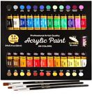 24 Colors Airbrush Paint DIY Acrylic Paint Set for Hobby Model Painting Artists