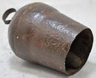 Antique Iron Rural Cow Animals Bell Original Old Hand Crafted