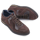 Zilli Soft Suede Sneakers with Smooth Calf Leather Details 8 (Eu 41) Shoes