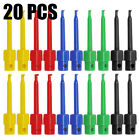 20 PCS Lead Wire Kit Test Hook Clip Grabbers Test Probe SMT/SMD for Multimeter##