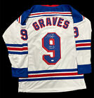 New York Rangers Adam Graves signed Custom Jersey w/Inscrip & JSA Cert b