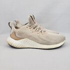 Adidas Alphaboost Men’s Size 12 Athletic Shoes Beige Low Top Style #EF1164