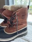 SOREL Caribou Wool Insulated Waterproof Snow Boots NM1481-256 Men’s Size 11