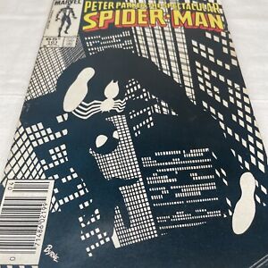 Spectacular Spiderman #101 NEWSSTAND (1985) Negative Space John Byrne Mid Grade