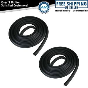 Door Seals Rubber Weatherstrip Pair Set Kit for 67-72 Ford F100 F250 F350 (For: Ford)