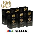 6 boxes Rich Gano Gold Black Coffee Premium Gourmet Reishi Mushroom Ganoderma