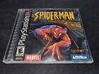 Spider-Man 1 Black Label Sony Playstation 1 PS1 MINT condition COMPLETE+reg card