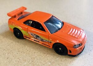 Hot Wheels Fast And Furious Skyline GT-R (BNR34) - Loose
