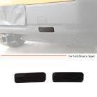 Exterior Smoked Black Rear Fog Light Guard Cover Trim For Ford Bronco Sport 21+ (For: 2021 Ford Bronco Sport Badlands 2.0L)