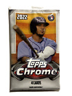 2022 TOPPS CHROME MLB BASEBALL TRADING CARDS -- BRAND NEW/SEALED -- 1 PACK
