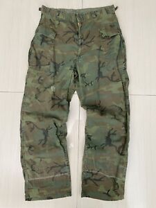 Vintage Vietnam Style ARVN CAMO PANTS.Private Purchase.Medium Weight Material.