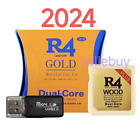 2024 R4 GOLD SDHC Dual-Core Wood Card Revolution for NEW 2DS/3DS/LL/XL NDSL NDSI