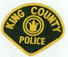 WASHINGTON WA KING COUNTY POLICE NICE SHOULDER PATCH SHERIFF