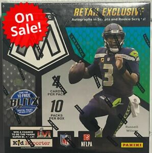 NEW Panini 2021 Mosaic Football NFL (Mega Box 40 Cards Per Box) Walmart Version