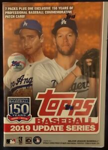 2019 Topps Update  Baseball Sealed Blaster Box. Free Shipping