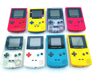 Authentic GameBoy Color IPS  Backlit Handheld GBC Systems 