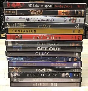 New ListingDVD Bundle Lot of  15 Horror and Thriller Movies