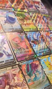 500 POKEMON Card TCG Collection Lot w/10 Ultra Rares (V,VMAX,EX,GX)+Holos!