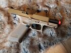 Refurbished Glock 6MM Airsoft G19X CO2 Half Blowback Gen 5 Pistol Coyote and Kit