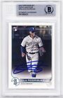 Julio Rodriguez Signed Autographed 2022 Topps #659 BAS Seattle Mariners MLB