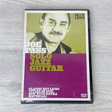 Joe Pass: Solo Jazz Guitar (DVD, 2006) Hot Licks Learn Guitar NEW SEALED!
