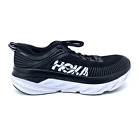 Women’s 8.5 Hoka One One Bondi 7 1110519 BWHT Black White Running Shoes Sneakers