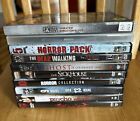 Lot Of 10 Horror DVD Movies Saw Sick House Flesh For The Beast Psycho Ward MORE