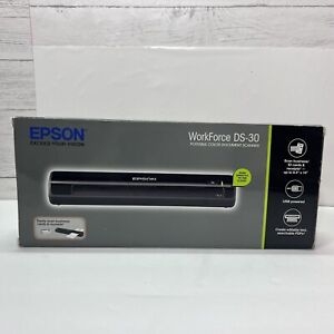 NEW Epson WorkForce DS-30 Portable Color Document Scanner OPEN BOX