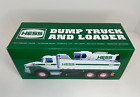 Hess 2017 Dump Truck and Loader New in Box Toy Truck