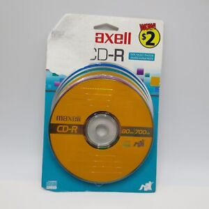 Maxell Color CD-R 5 Pack 80 Min 700MB 5PK Brand New
