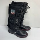 PAJAR Women's Winter Boots Tall Insulated Warm Gray Size US 8.5 Snow Hiking