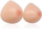 AA-GG Cup Triangle Silicone Breast Forms Crossdresser Fake Boobs Bra Enhancers