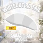Animal Jam PLAY WILD Whiteout Raccoon Tail (MUST READ DESC.)