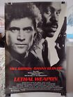 LETHAL WEAPON ORIGINAL US One-Sheet Poster 1987 Rolled!