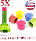5Pcs Silicone Bottle Caps Beer Cover Coke Soda Cola Lid Wine Saver Stopper