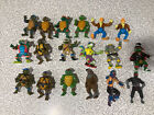 Vintage TMNT Ninja Turtles Action Figure Lot,80's 90's Playmates Toys Used