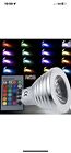 RGB GU10 LED Light Bulbs Remote Control Color Changing  Light Bulb