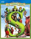 Shrek: The Whole Story Blu-ray Collection 2010 - 4-Disc BOX Set)  LIKE NEW